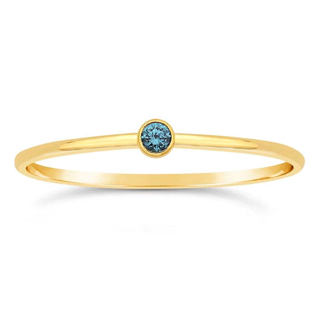 Gemstone Stackable Ring