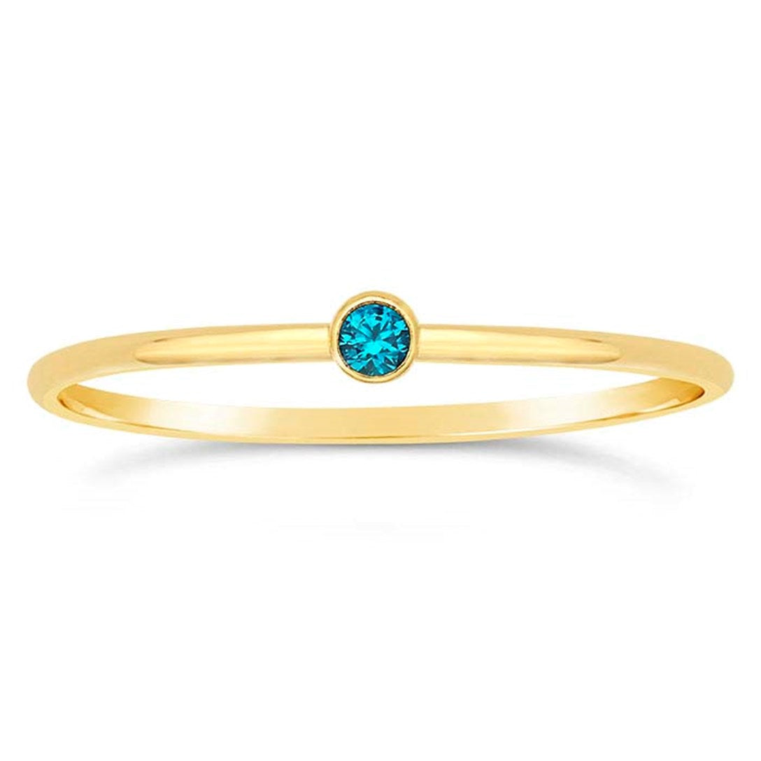 Gemstone Stackable Ring