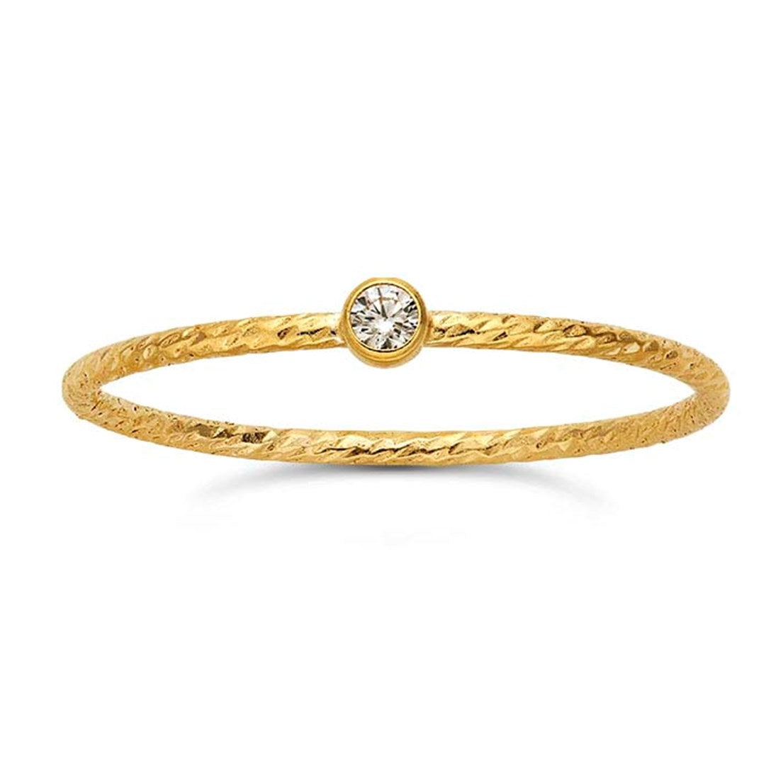 Gemstone Sparkle Ring